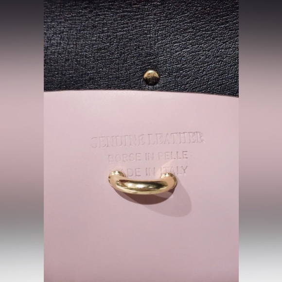 Genuine Italian Leather Mini Crossbody Bag NWOT - Picture 3 of 3